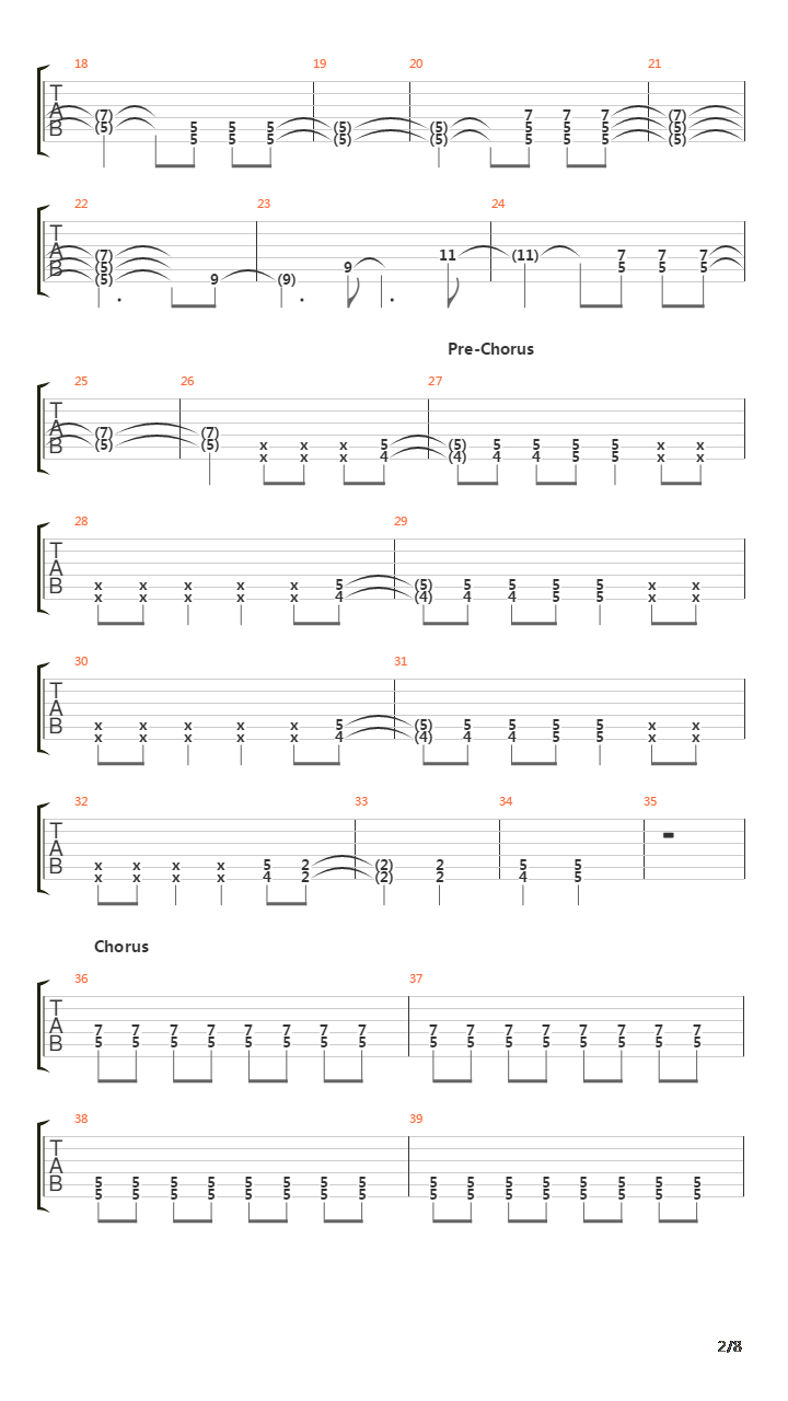 Time And Confusion吉他谱