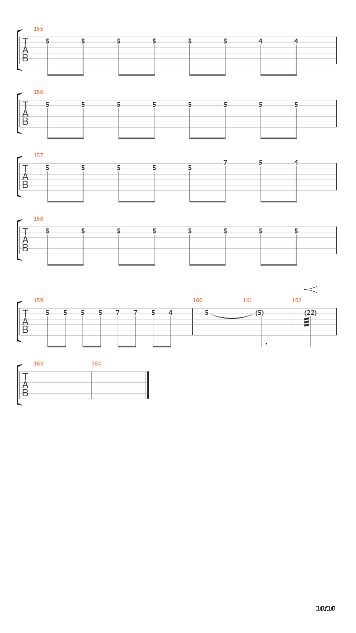 Rite Of Spring吉他谱