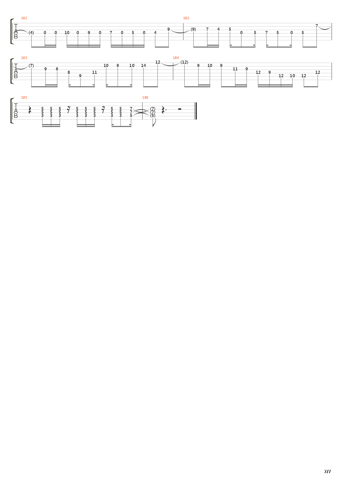 Caa E Caador吉他谱