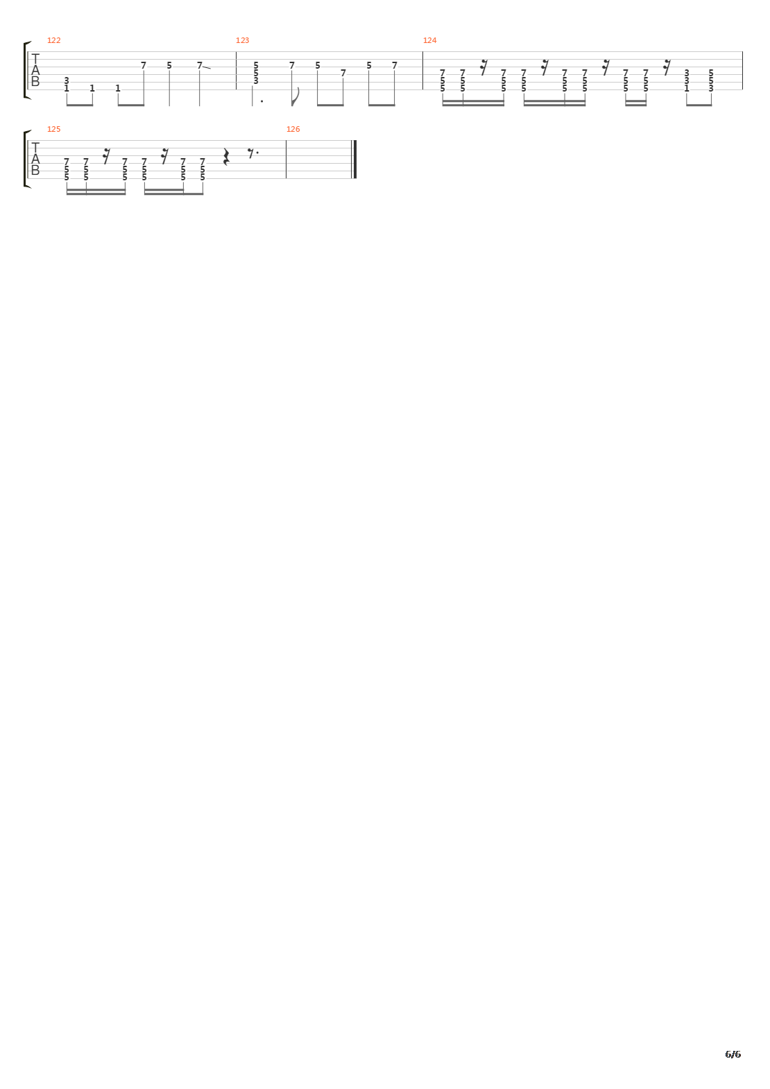 Course Of Nature吉他谱