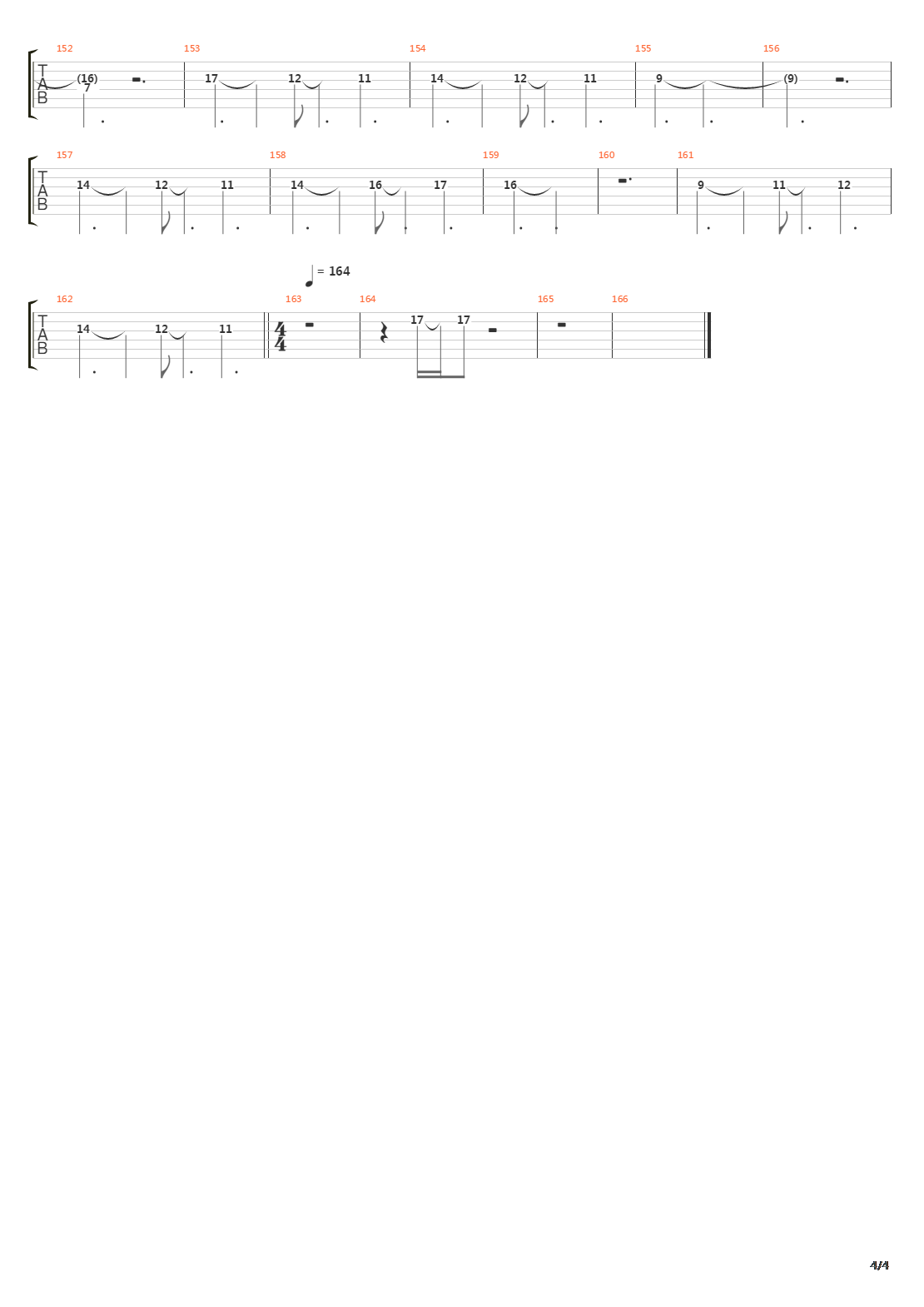 Millennium Sun吉他谱