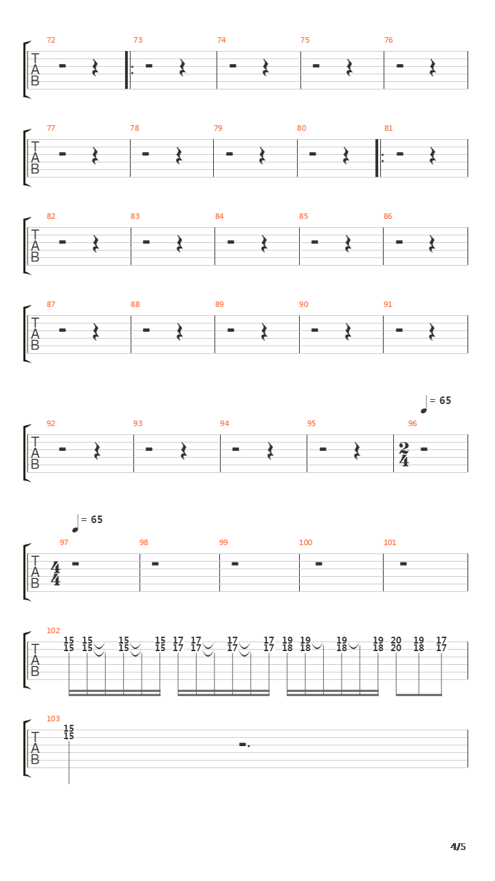 The Shaman吉他谱