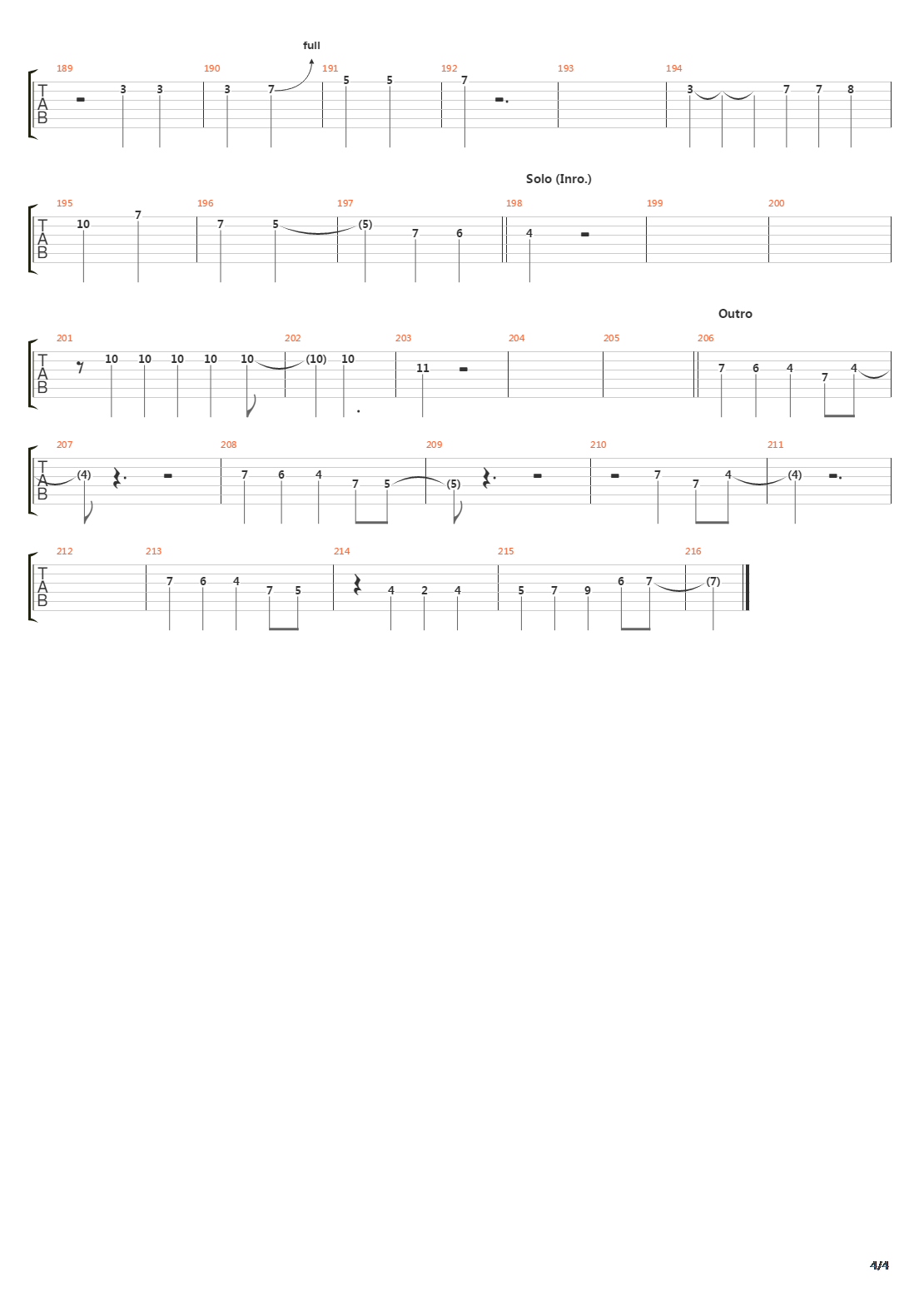 Voice Commanding You吉他谱