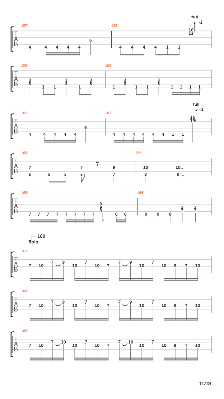 Winds Of Destination吉他谱