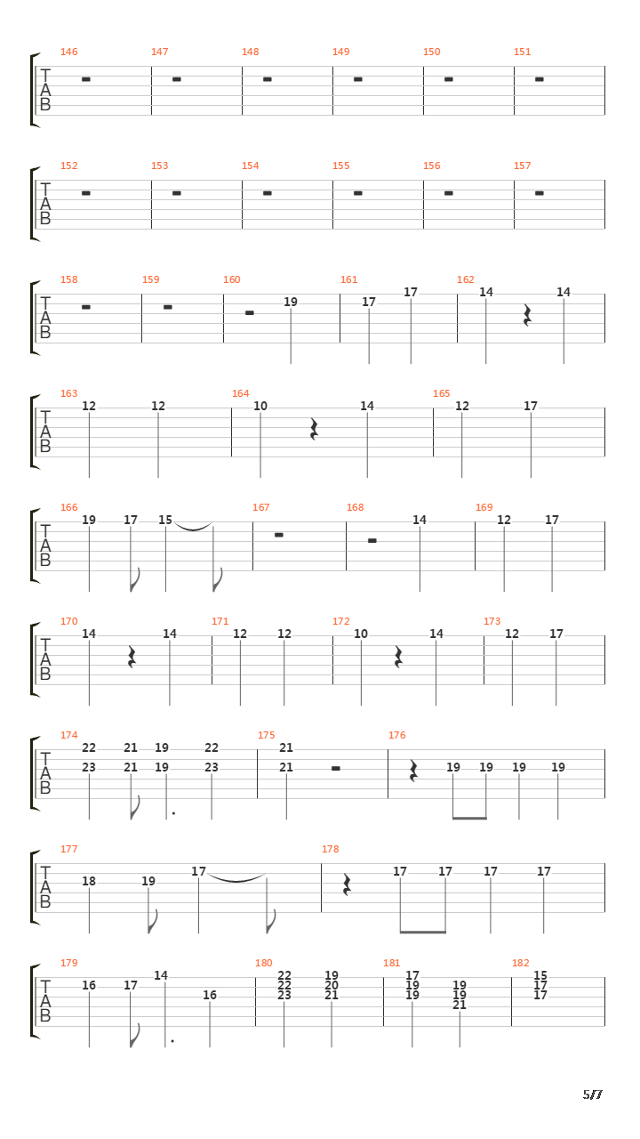 Zito吉他谱