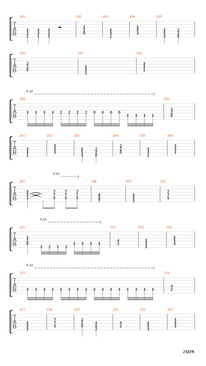 Zito吉他谱