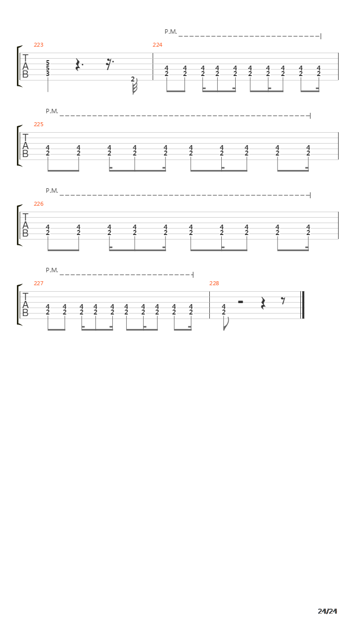 Zito吉他谱