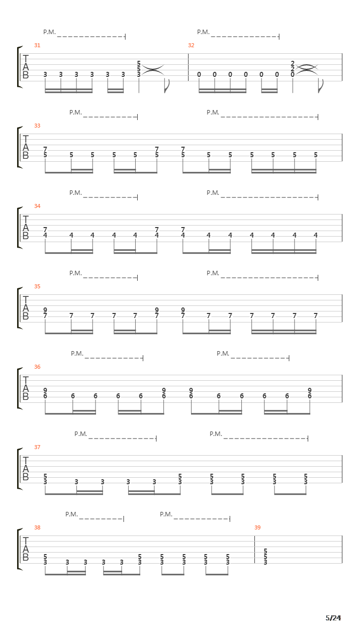 Zito吉他谱