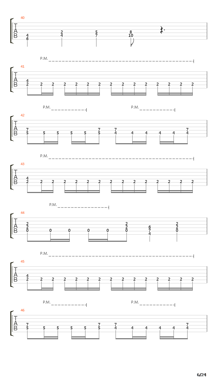 Zito吉他谱