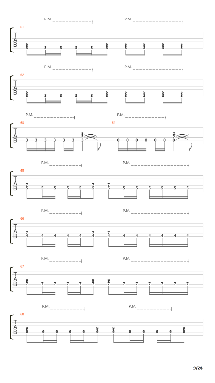 Zito吉他谱