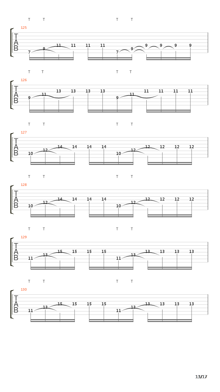 An Infinite Regression吉他谱