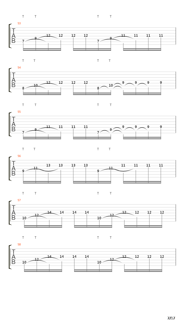 An Infinite Regression吉他谱