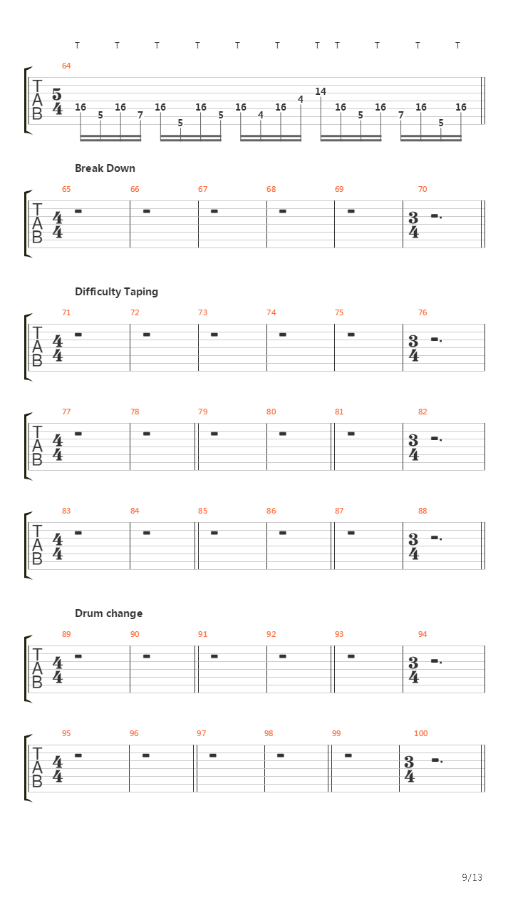 Cafo吉他谱