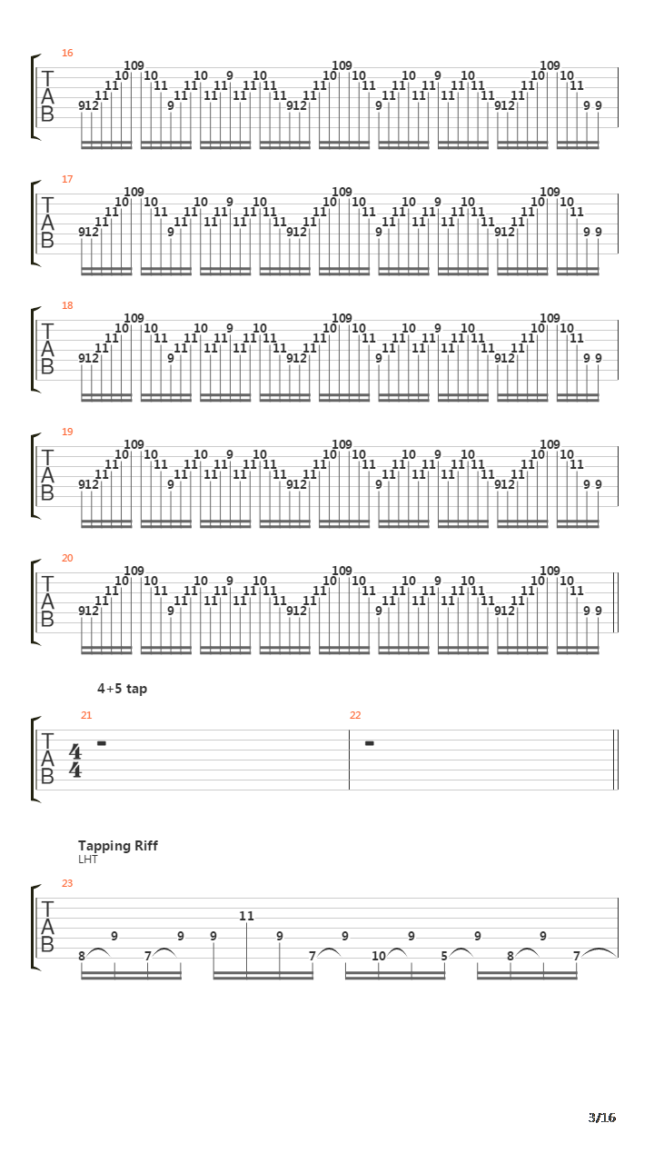 Cafo吉他谱