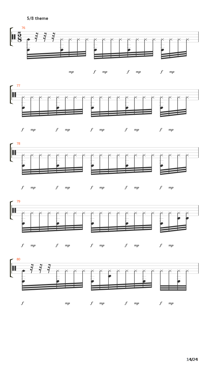 Inamorata吉他谱
