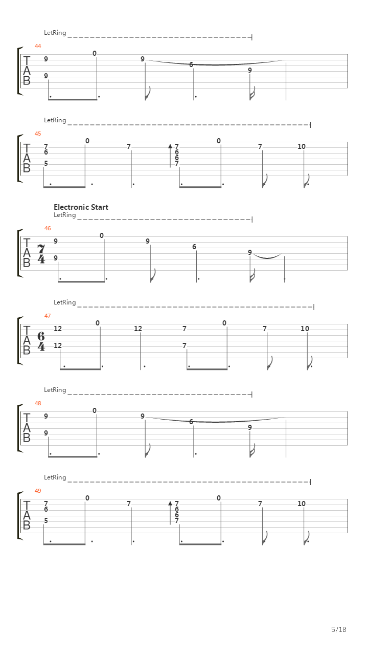 On Impulse吉他谱