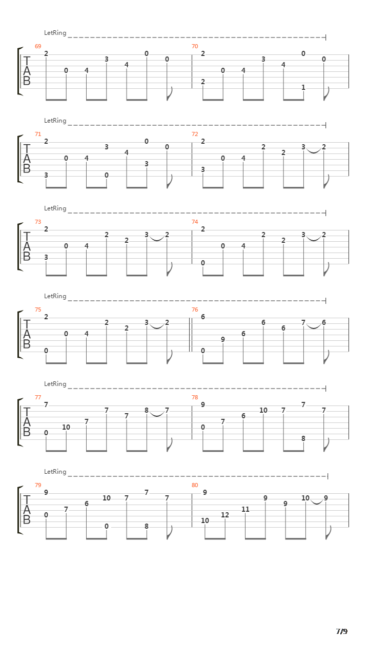 On Impulse吉他谱