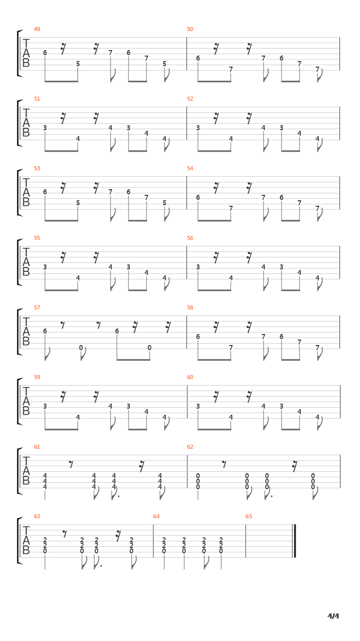 Somnarium吉他谱