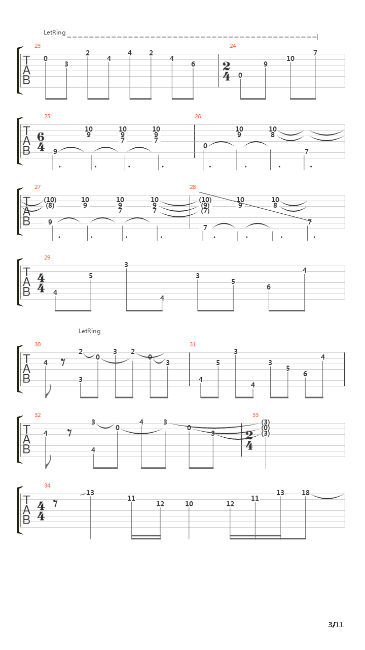 Somnarium吉他谱