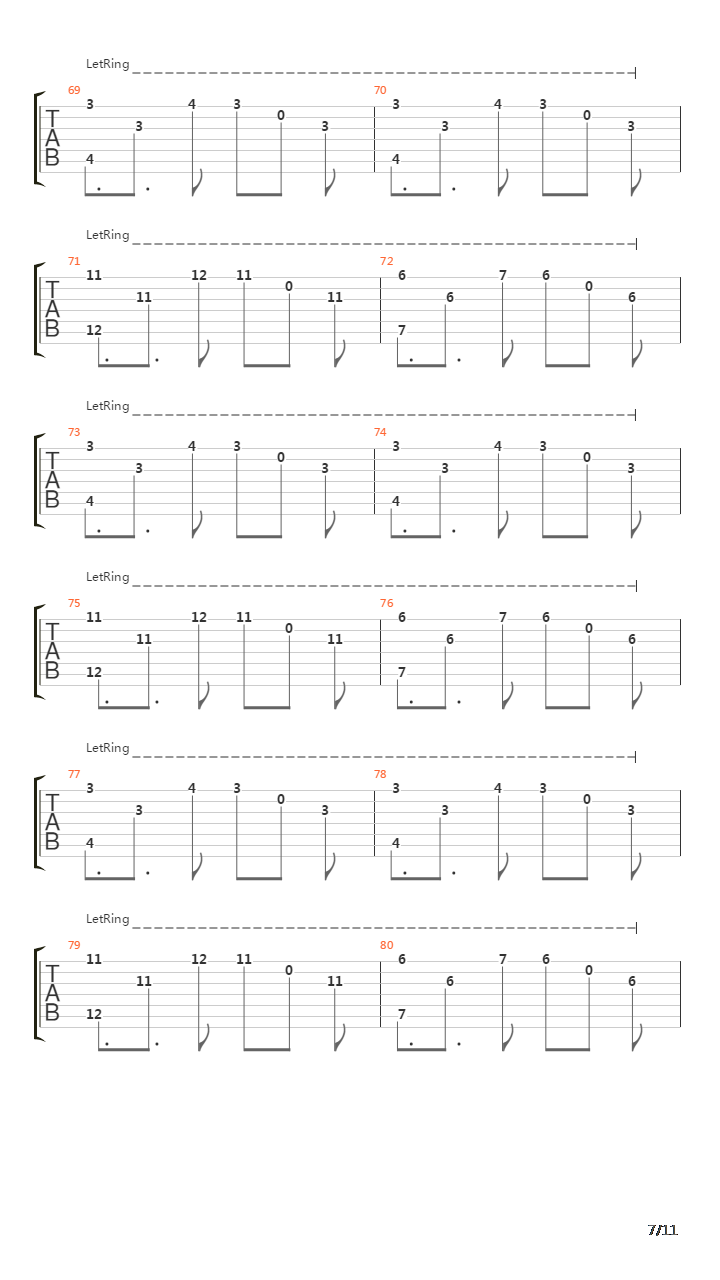 Somnarium吉他谱