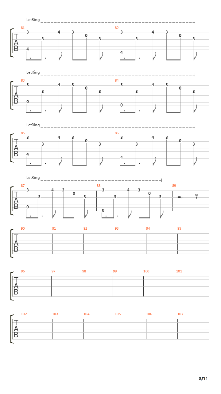 Somnarium吉他谱