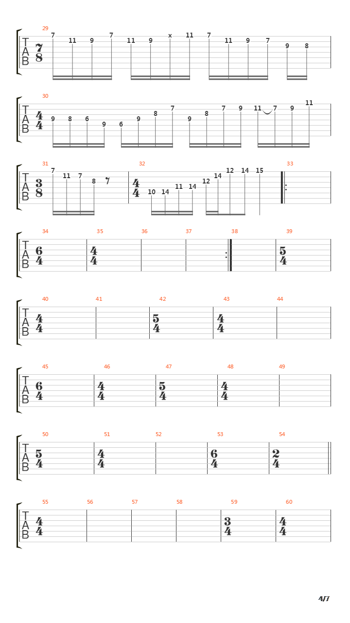 Song Of Solomon吉他谱