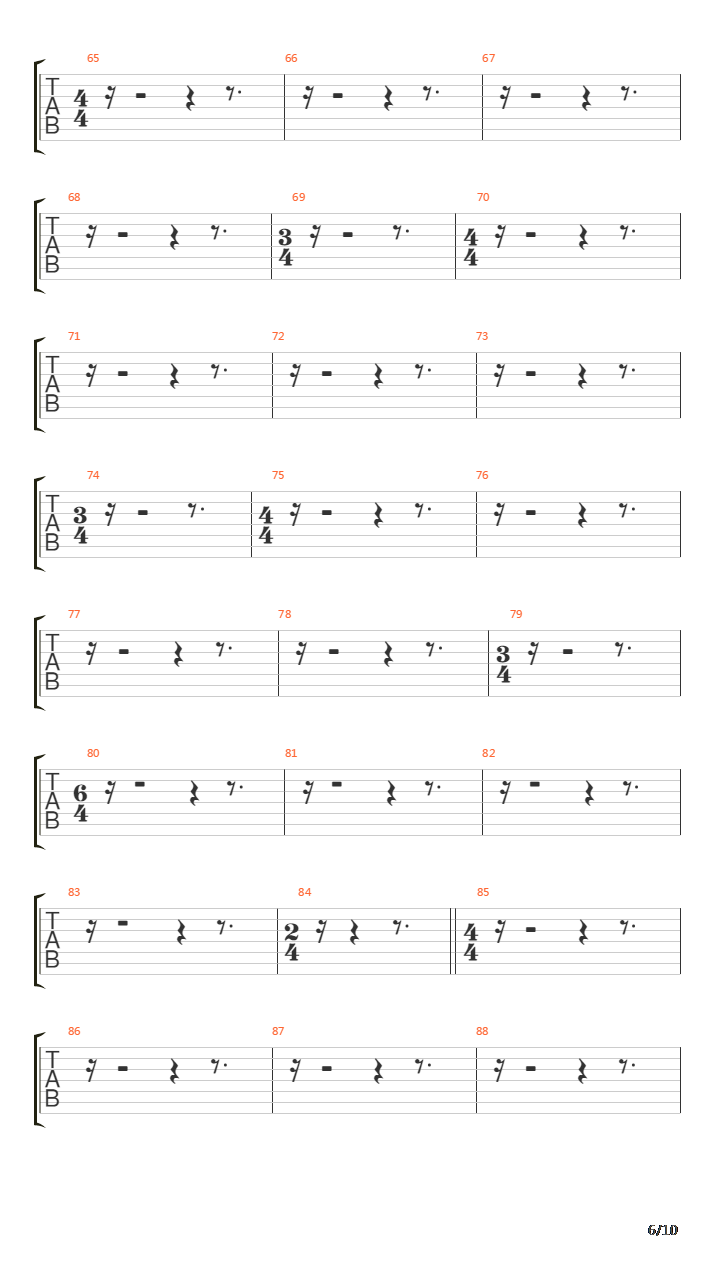 Song Of Solomon吉他谱