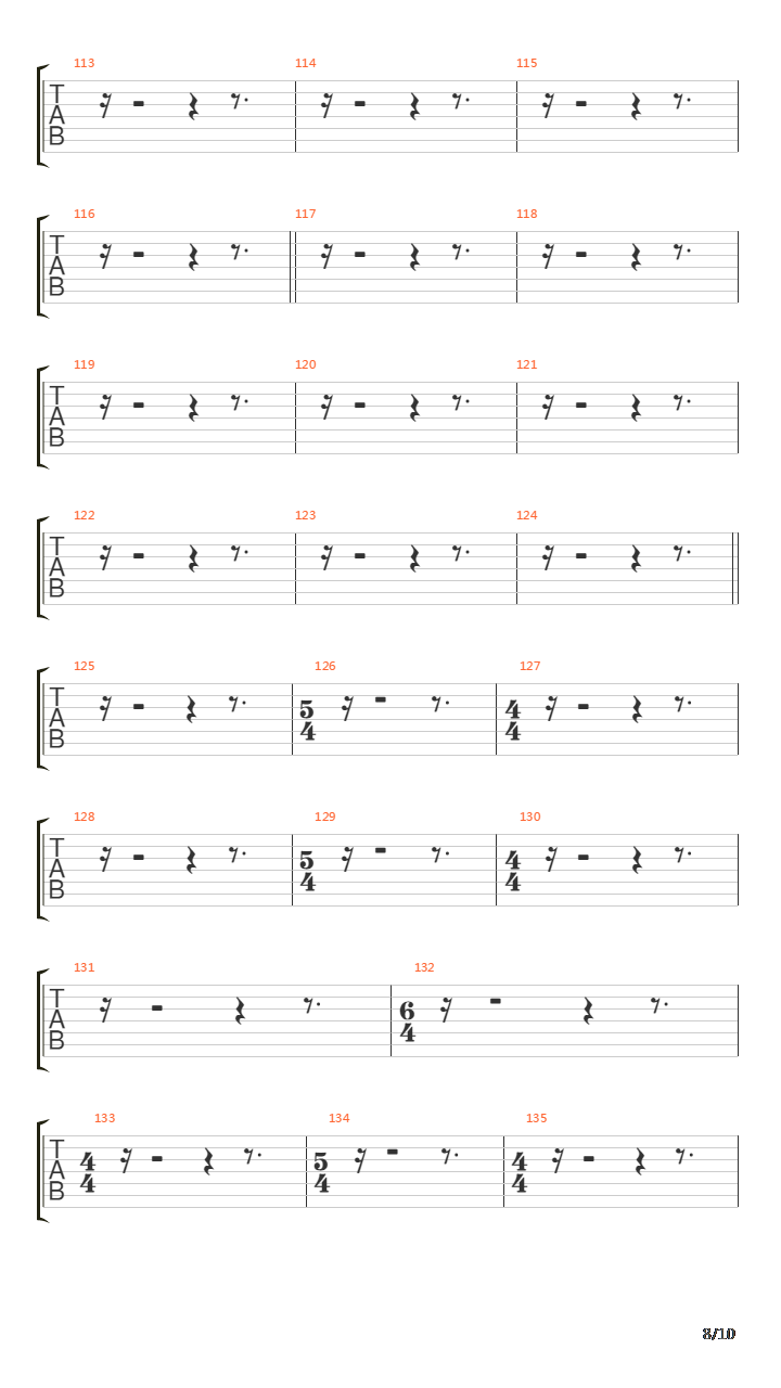 Song Of Solomon吉他谱