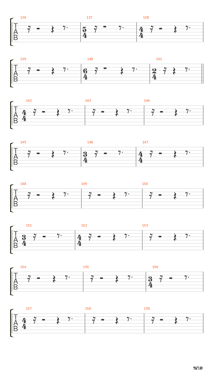 Song Of Solomon吉他谱