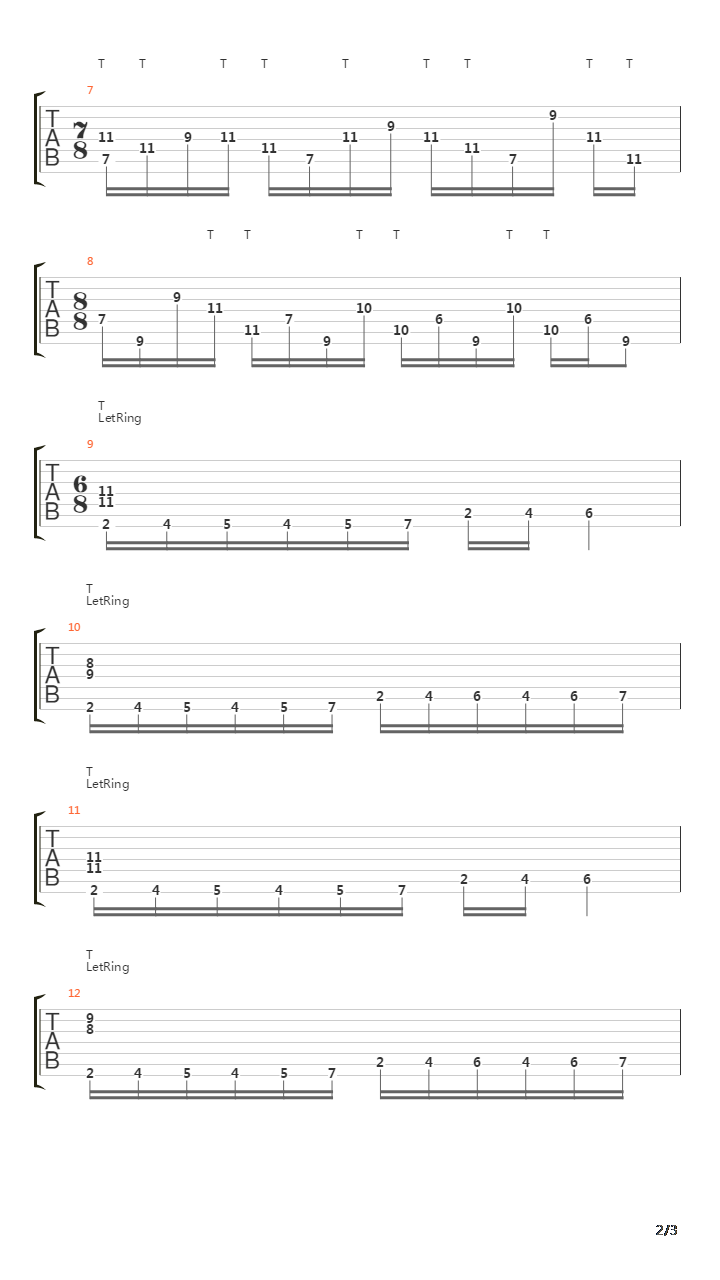 The Woven Web吉他谱