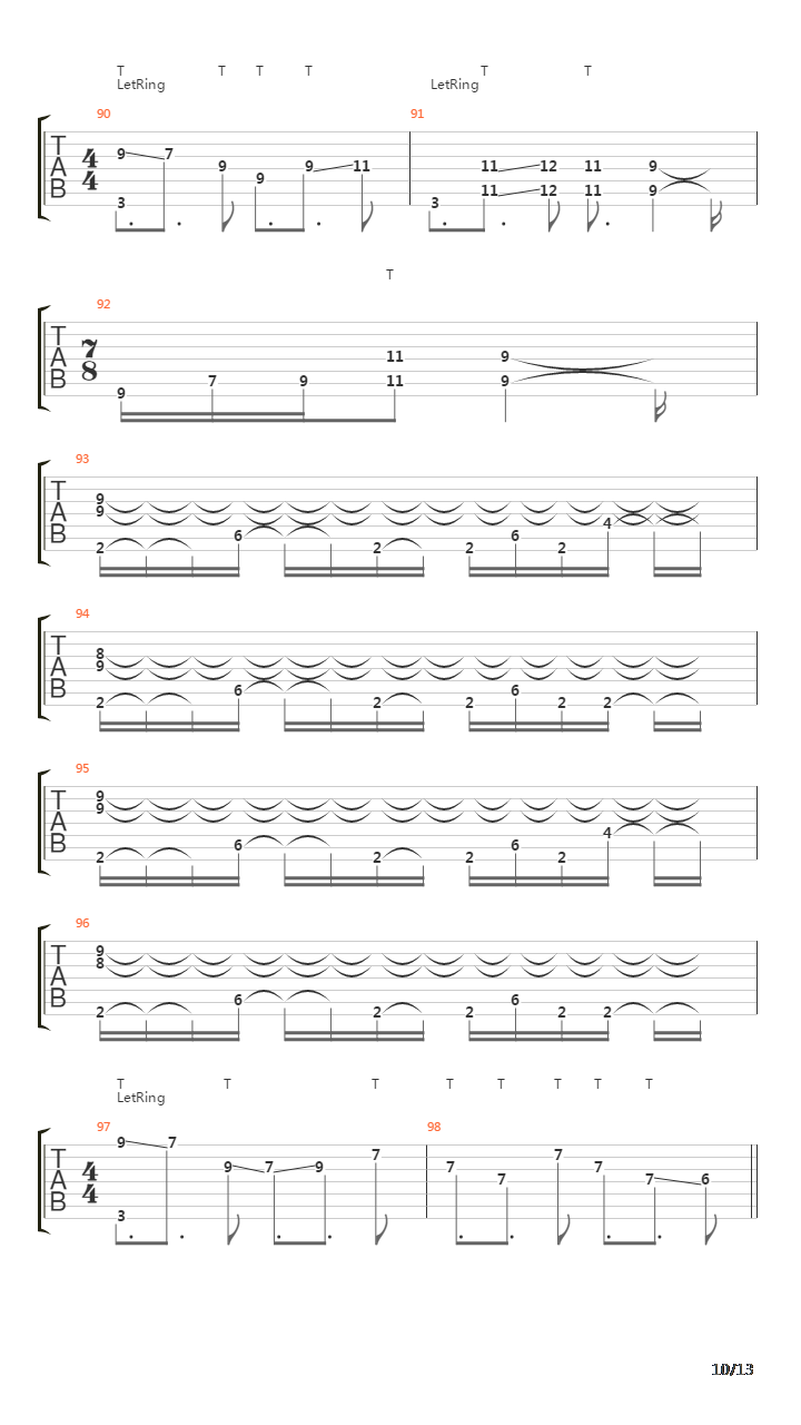 The Woven Web吉他谱