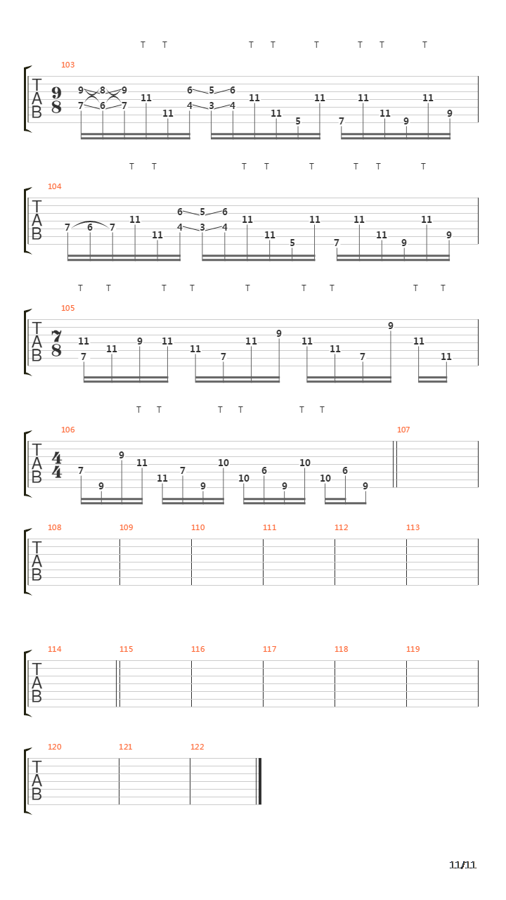 The Woven Web吉他谱