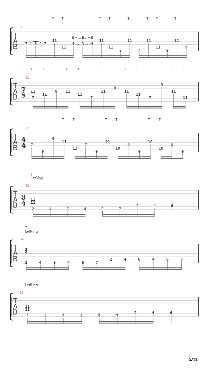 The Woven Web吉他谱