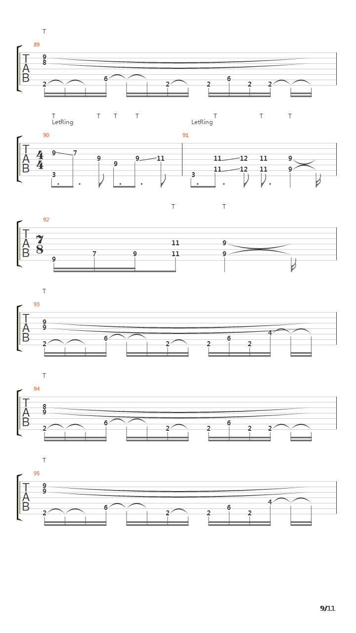 The Woven Web吉他谱