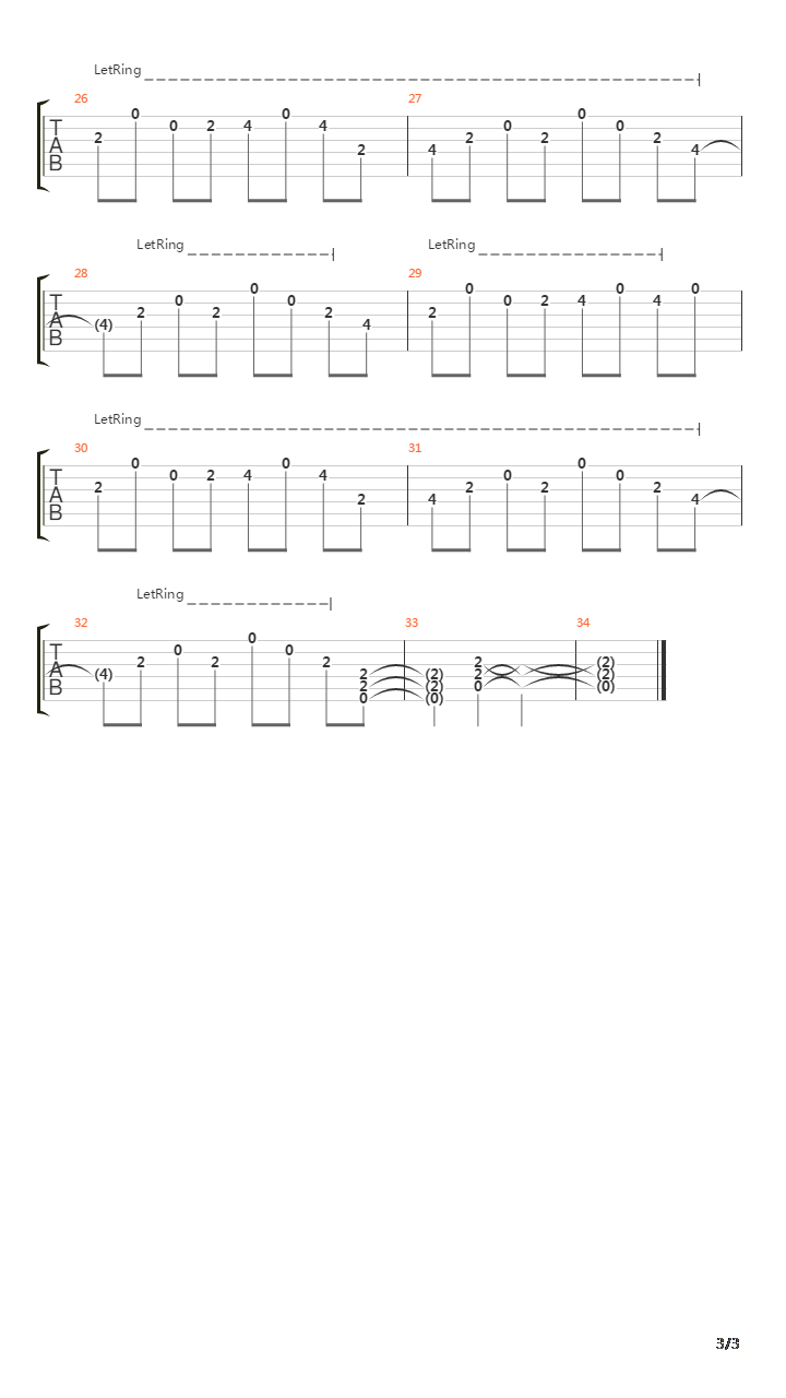 Bliss吉他谱