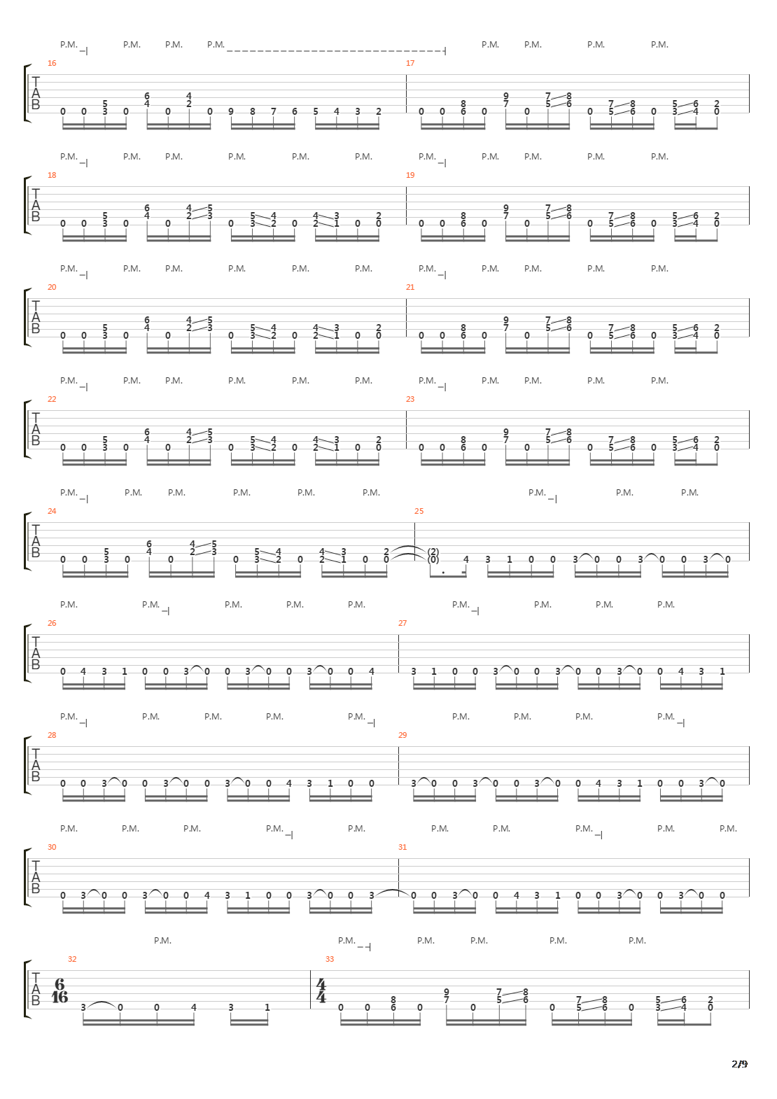 Double Dare吉他谱