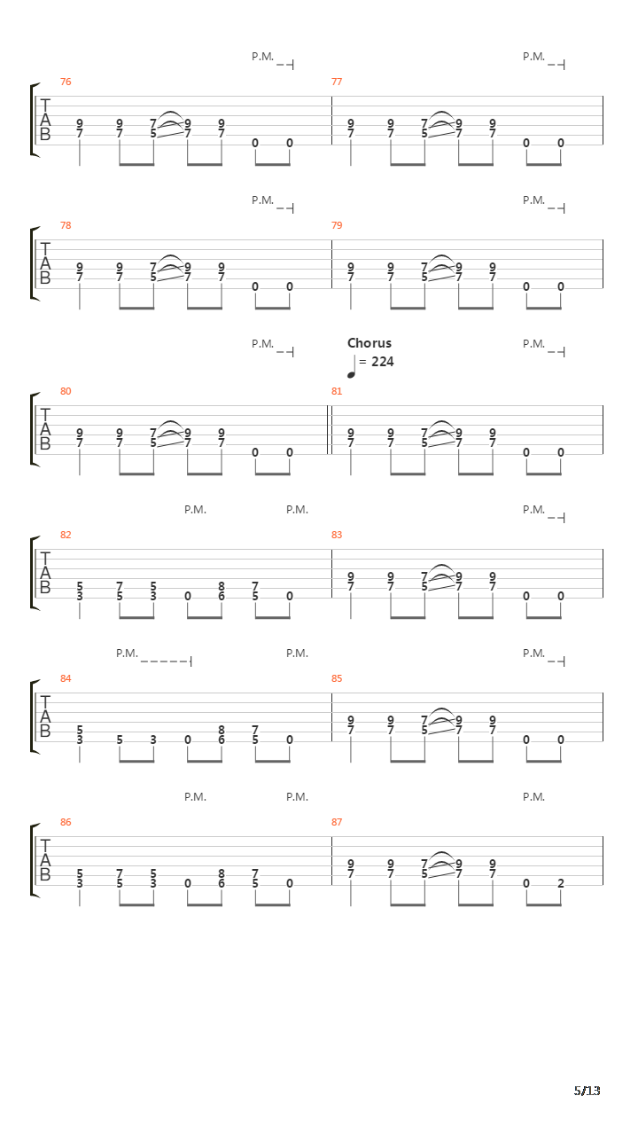 Fiasco吉他谱