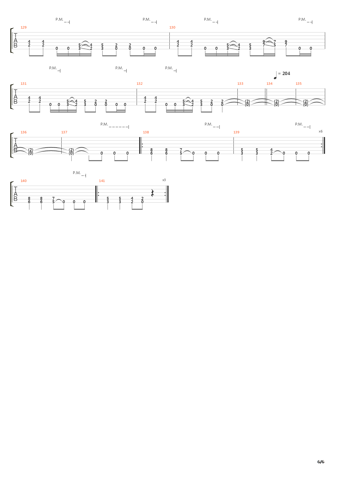 Air吉他谱