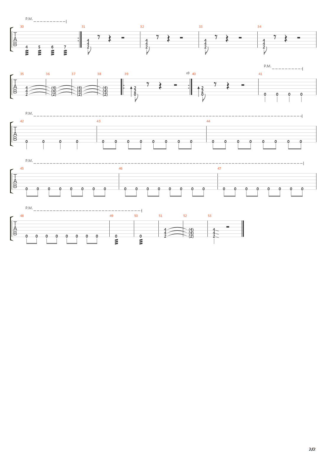 Chromatic Death吉他谱
