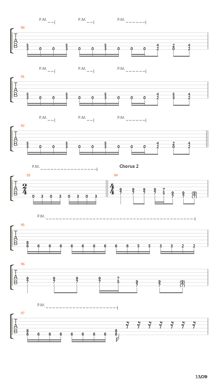 Indians吉他谱