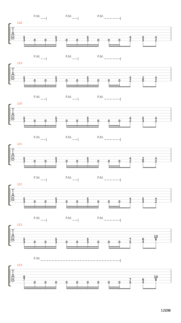 Indians吉他谱