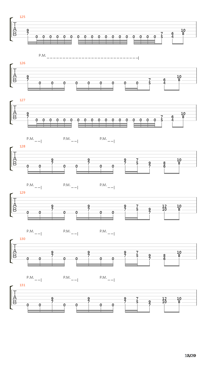 Indians吉他谱