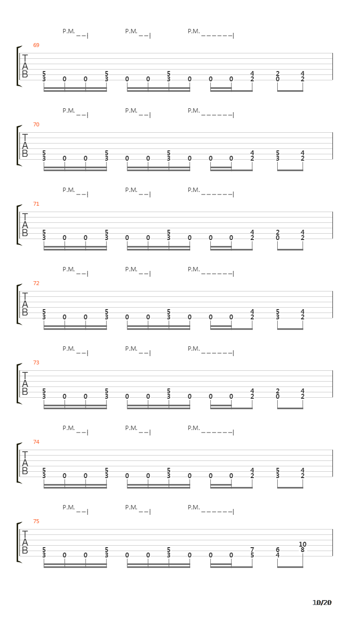 Indians吉他谱