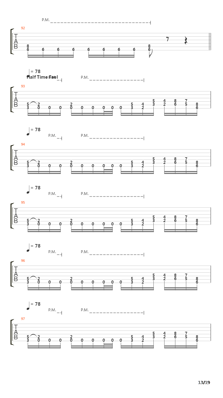 Indians吉他谱