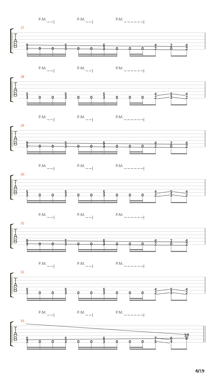 Indians吉他谱