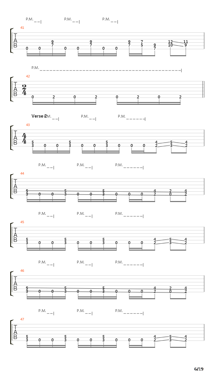 Indians吉他谱