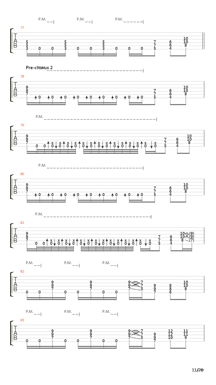 Indians吉他谱