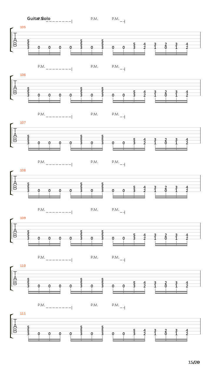 Indians吉他谱