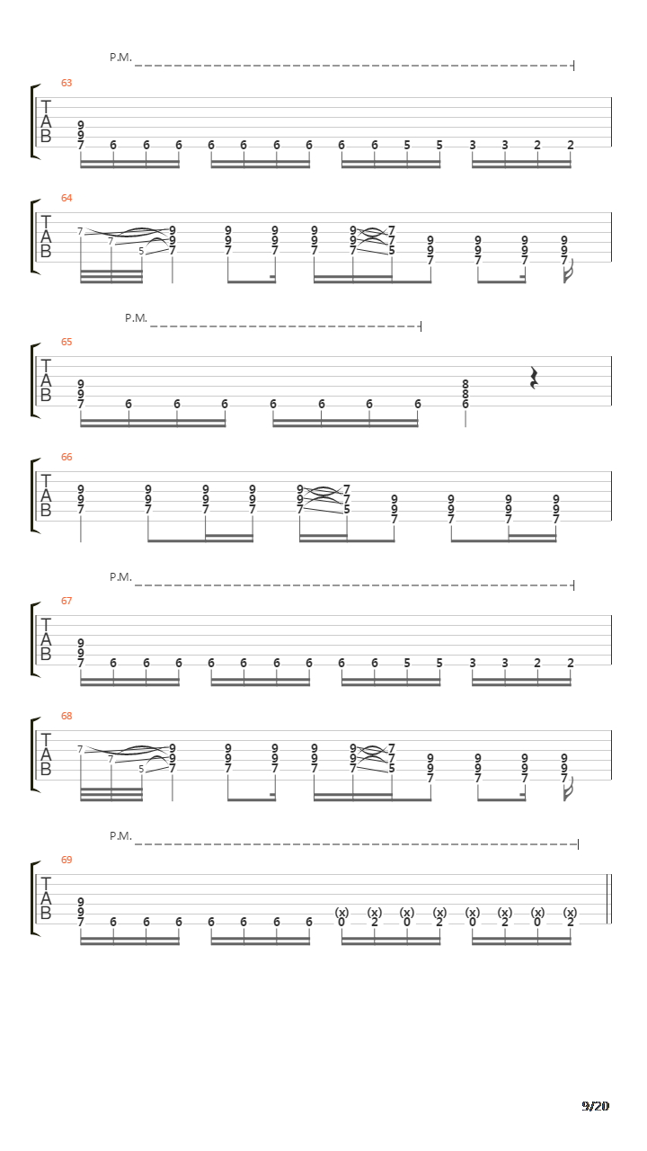 Indians吉他谱