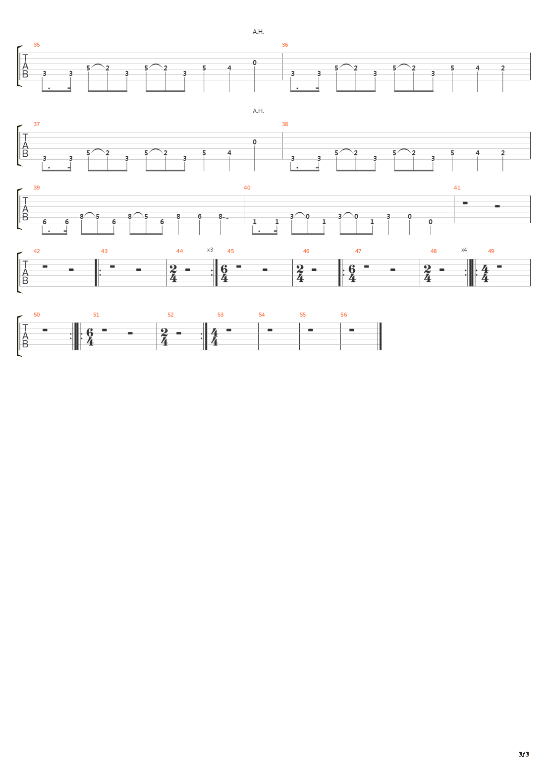 Intro To Reality吉他谱